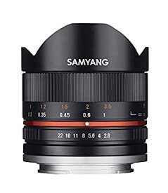 【中古】 Samyang 8mm F2.8 UMC Fisheye II (ブラック) レンズ SONY Eマウント (NEX) カメラ用 (SY8MBK28-E)