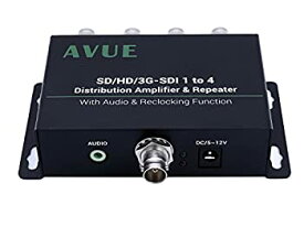 【中古】 AVUE 3G - SDI HD - SDI SDI 1x 4配布リピータ& Extender with re-clocking関数 各1つまで延長350ft。