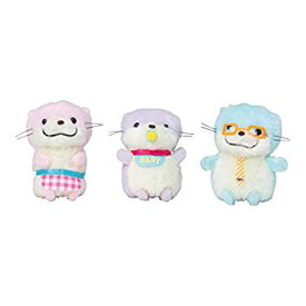 【中古】 ゆめふわタウン カワウソファミリーセット YF-032