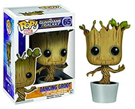 【中古】 Funko POP! Marvel: Dancing Groot Bobble Action Figure