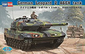 【中古】 ホビーボス 1/35 ファイティングヴィークルシリーズ ドイツ レオパルト 2A6EX プラモデル