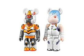 【中古】 BE@RBRICK ベアブリック ヱヴァンゲリヲン新劇場版:序 B ABS&PVC 塗装済みアクションフィギュア 2PC B