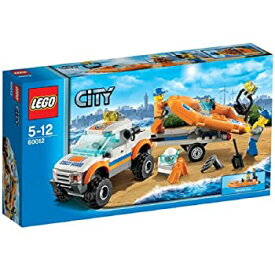 【中古】 LEGO レゴ (R) シティ 4WDダイビングボートキャリアー 60012