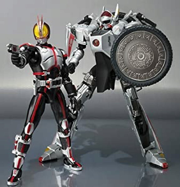 【中古】 S.H.Figuarts 仮面ライダー555 オートバジン＆仮面ライダーファイズセット フィギュア