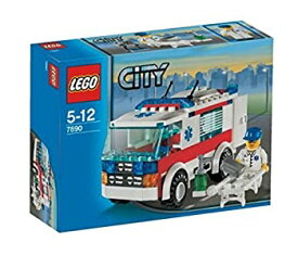 【中古】 LEGO レゴ シティ 救急車 7890
