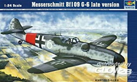 【中古】 トランペッター 1/24 メッサーシュミット Bf109 G-6 後期型 プラモデル