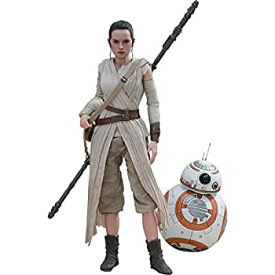 【中古】 ムービー・マスターピース スター・ウォーズ/フォースの覚醒 レイ&BB-8 1/6スケール プラスチック製 塗装済み可動フィギュア