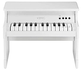 【中古】 KORG コルグ tinyPIANO タイニーピアノ ミニ鍵盤25鍵 ホワイト 自動演奏デモソングを50曲内蔵