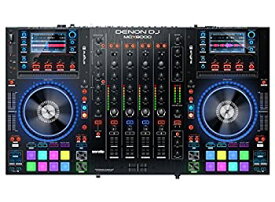 【中古】 DENON デノン DJ USBメディア対応 スタンドアローン4デッキDJコントローラー Serato DJ付属 MCX8000
