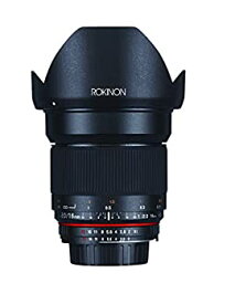 【中古】 Rokinon 16M-M 16mm f/2.0 非球面広角レンズ Canon Mマウント用