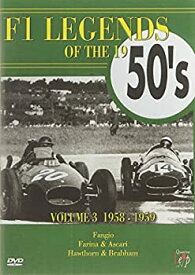 【中古】 F1 Legends of the 1950's - Vol 3 [輸入盤 anglais]
