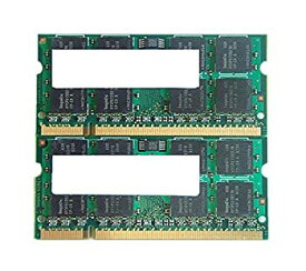 【中古】 DDR2-667 PC2-5300 200Pin S.O.DIMM ノートPC用増設メモリ 1GB 2枚組