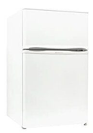 【中古】 エスキュービズム 2ドア冷蔵庫 WR-2090WH ホワイト 90L WR-2090WH