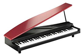 【中古】 KORG コルグ MICROPIANO マイクロピアノ ミニ鍵盤61鍵 レッド 61曲のデモソング内蔵 自動演奏可能