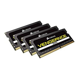 【中古】 CORSAIR DDR4 SO-DIMM メモリモジュール VENGEANCE SO-DIMM シリーズ 16GB×4枚キット CMSX64GX4M4A2666C18