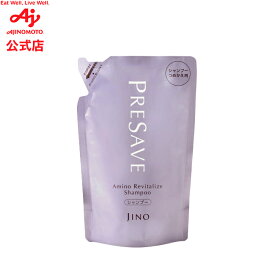 味の素 「JINO(ジーノ)」 アミノリバイタライズシャンプー つめかえ用 300mlヘアケア ダメージ スカルプ ボリューム アミノ酸 エイジングケア うるおい アミノ酸 無着色 アルコール不使用