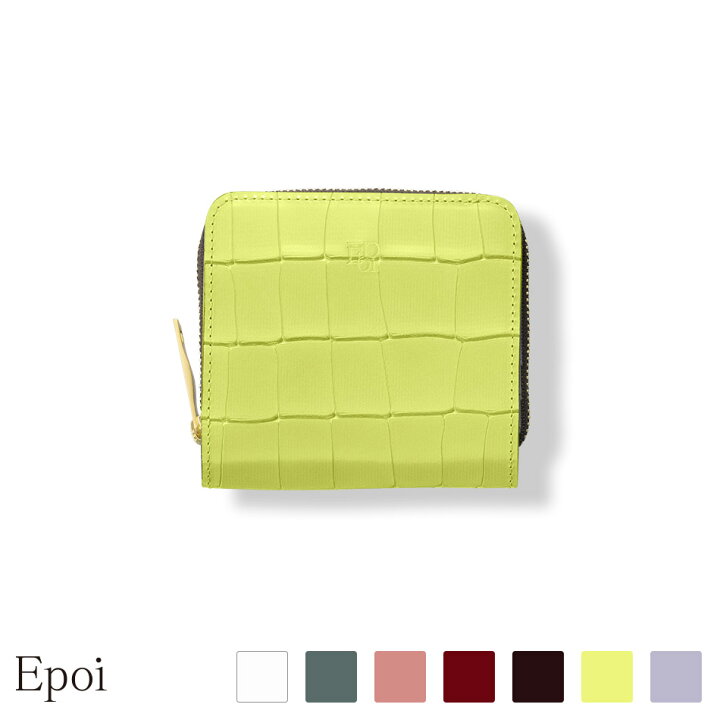 楽天市場】【Epoi】 エポイ Tile タイル ラウンドファスナー二つ折り  