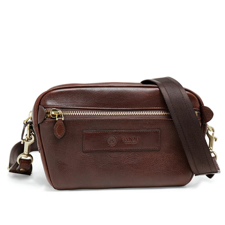 楽天市場】【GANZO】 ガンゾ 7QS-H ミニショルダーバッグ メンズバッグ  