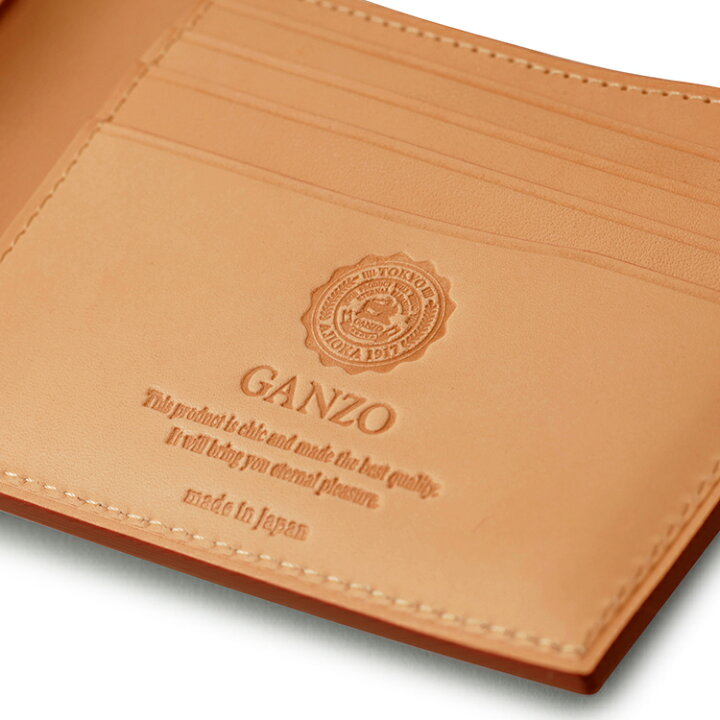 楽天市場】【GANZO】 ガンゾ Cordovan コードバン 二つ折り財布 純 