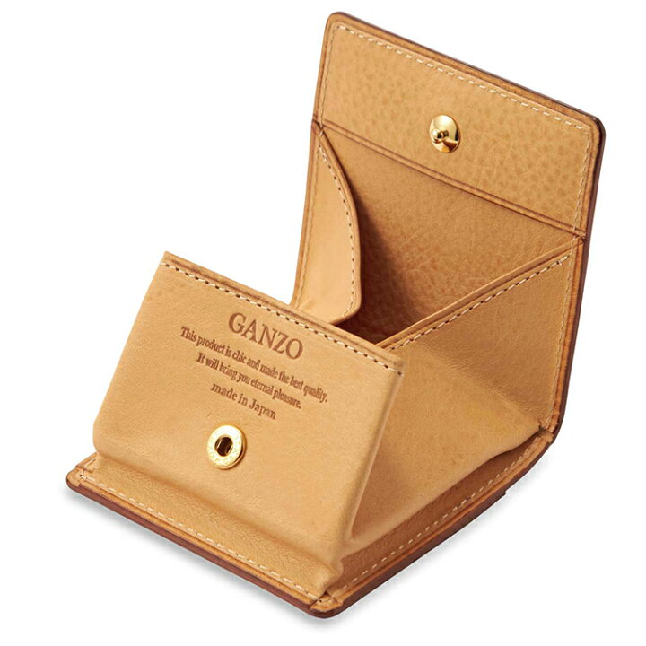 楽天市場】【GANZO】 ガンゾ THIN BRIDLE シンブライドル BOX小銭入れ  