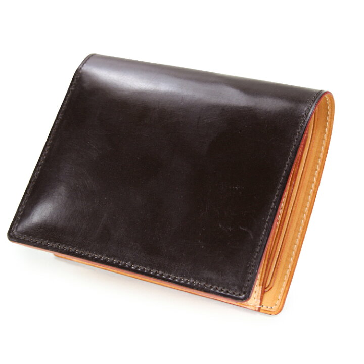 楽天市場】【GANZO】 ガンゾ THIN BRIDLE シンブライドル 二つ折り財布 