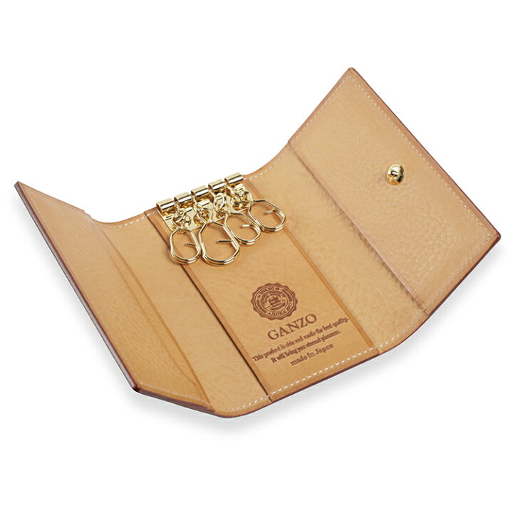 楽天市場】【GANZO】 ガンゾ THIN BRIDLE シンブライドル キーケース 
