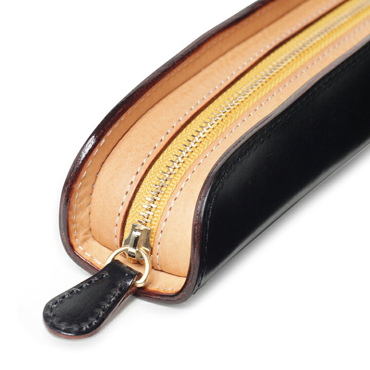 楽天市場】【GANZO】 ガンゾ THIN BRIDLE シンブライドル ペンケース 