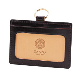 【GANZO】 ガンゾ THIN BRIDLE シンブライドル　IDケース　カードホルダー　パスケース