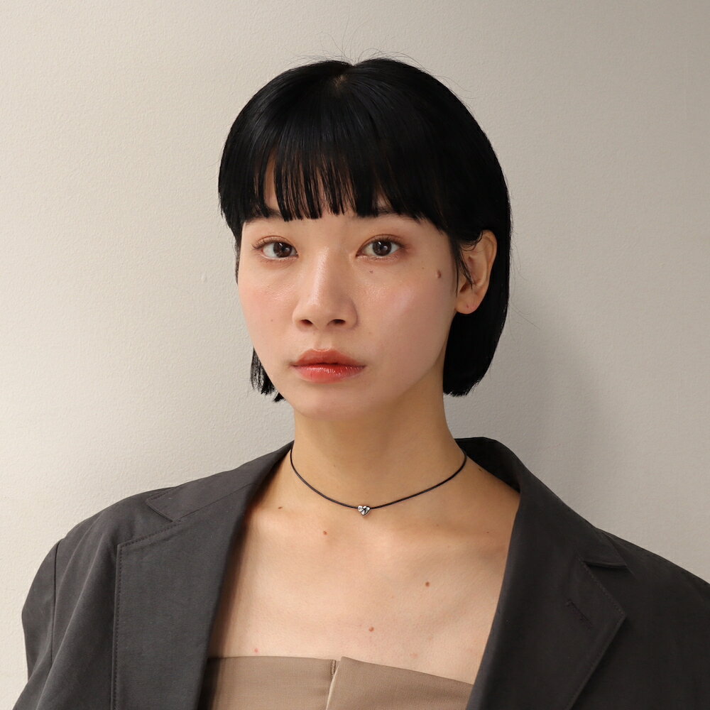 【最大35%OFFクーポン配布中】N249 ネックレス チョーカー サージカルステンレス 金属アレルギー対応 ハート 高級感 レザー ブラック 黒 おしゃれ レディース 女性 ギフト プレゼント デイリー 人気 個性 調節可能 付けっぱなし 錆びない - メイン画像 14