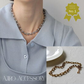 N101 ネックレス 金属アレルギー対応 サージカルステンレス シルバー ゴールド チョーカー ボール チェーン メンズライク おしゃれ レディース 女性 人気 プレゼント 5yk