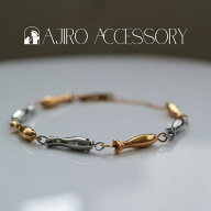 【9/19 20時〜2H限定★50％OFFクーポン】N110 ブレスレット フィッシュモチーフ 小魚 チェーン レディー…