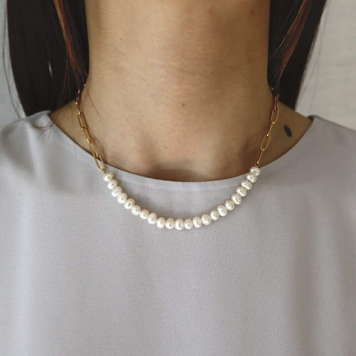 楽天市場 N100 ステンレス ネックレス ゴールド チェーン パール 淡水パール パーティ オケージョン 結婚式 二次会 卒業式 入学式 おしゃれ レディース 女性 ギフト プレゼント 金アレ ゴールド Ajiro Qz Wz Ajiro アクセサリー 楽天市場 N100 ステンレス ネックレス ゴールド チェーン パール 淡水パール パーティ オケージョン 結婚式 二次会 卒業式 入学式 おしゃれ レディース 女性 ギフト プレゼント 金アレ ゴールド Ajiro Qz Wz Ajiro アクセサリー