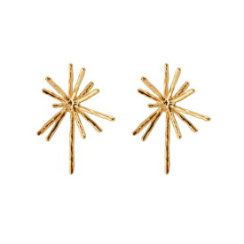 【改良版】P168 ピアス 大ぶり 星 大振り スター 花火 おしゃれ 個性 シンプル ユニーク デザイン ギフト プレゼント 女性 レディース サマー 食事会 同窓会 パーティー 二次会 バリュー ジュエリー 5tk