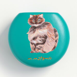 松尾みゆき Matsuo Miyuki マルチケース アクセサリーケース ネコ ミラー レディースおしゃれ かわいい プレゼント ギフト プチギフト