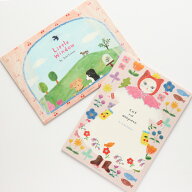 便箋 布川愛子 Aiko Fukawa [ cat and onepiece / Little Window ] cozyca products/表現社 便箋 / レタ…