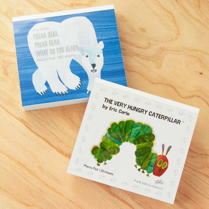 楽天市場】ブロックメモ Eric Carle エリック・カール [ THE VERY 