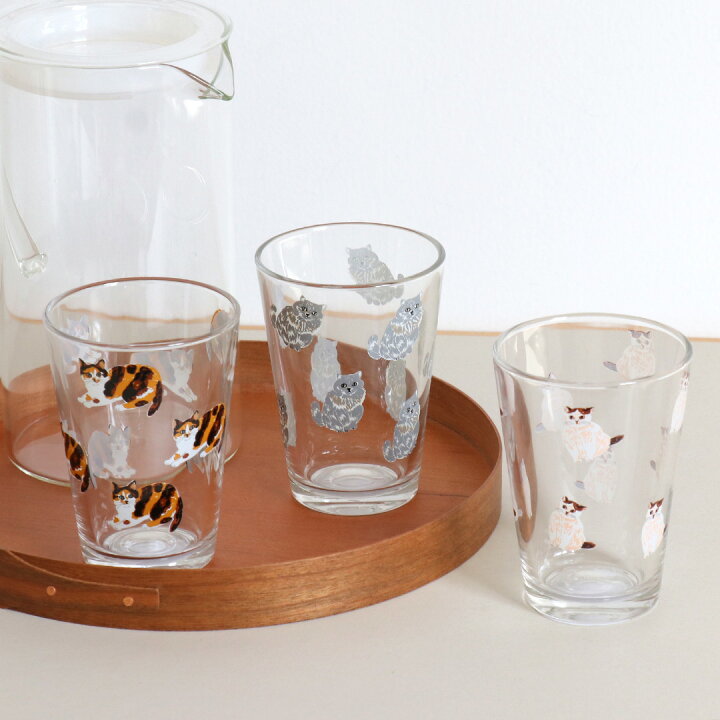 楽天市場】松尾ミユキ Matsuo Miyuki Mini glass 6.5oz 猫 ネコ 