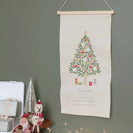 クリスマス 刺繍 タペストリー [ ツリー ] インテリア 雑貨 壁面 飾り 壁掛け クリスマス飾り プレゼント ギフト おしゃれ かわいい シンプル 韓国