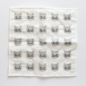 Matsuo Miyuki Kayafukin [ cat Light gray / cat Ivory ] 30×30cm L CXg ӂ ӂ fB[X 킢 v[g Mtg v`Mtg