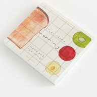 【スーパーSALE中P5倍】【1,000円でメール便無料】ブロックメモ 西淑 nishi shuku [ morning ] cozyca pr…