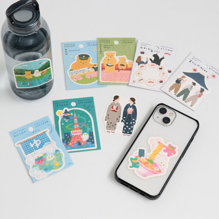 楽天市場】【1,000円でメール便無料】ステッカー いといゆき [ KYOTO 