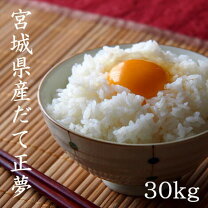 楽天市場】宮城県産 だて正夢 30kgの通販