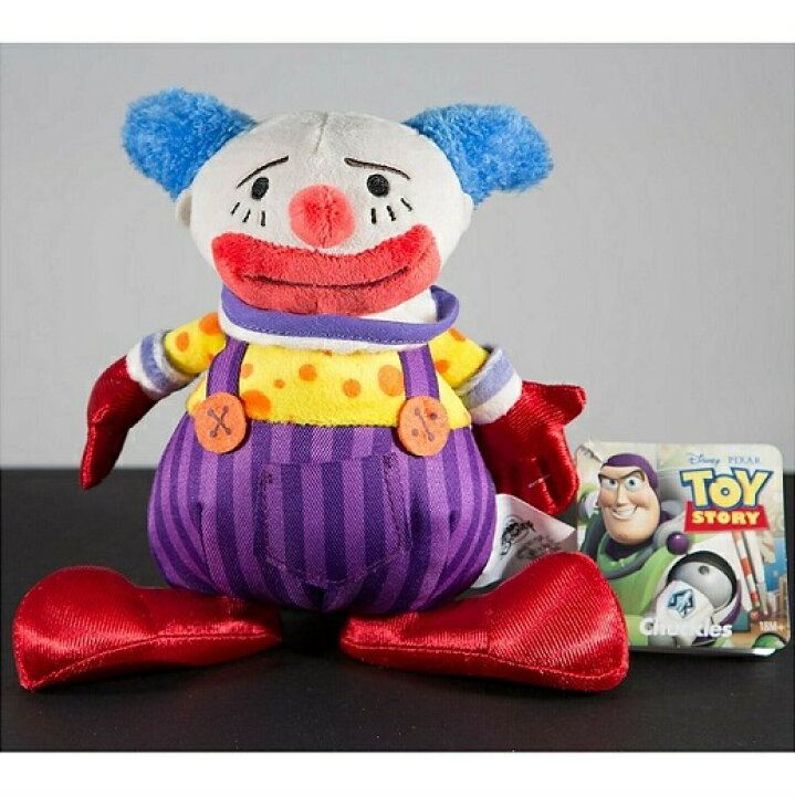 楽天市場 Disney Toy Story トイストーリー チャックルズ ザ クラウン Chuckles The Clown Mini Bean Bag ぬいぐるみ フィギュア ピエロ ディズニー ａｊマート