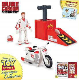 【Thinkway Toys】 トイストーリー 4 シグネチャーコレクション デューク・カブーン スタントセット Toy Story signature collection Duke caboom stunt set デュークカブーン