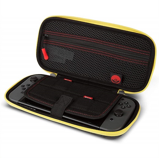 日本産 Nintendo Switch ニンテンドー スイッチ ポーチ プロテクション ケース 任天堂 バッグ ピカチュウ ポケモン カバー Powera スウィッチ