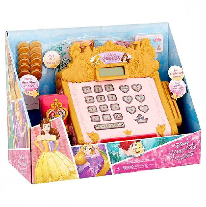 楽天市場 Disney Princess ディズニープリンセス ロイヤルブティック キャッシュレジスター Royal Boutique Cash Register レジスター お買い物ごっこ おもちゃ クリスマス 誕生日 ａｊマート