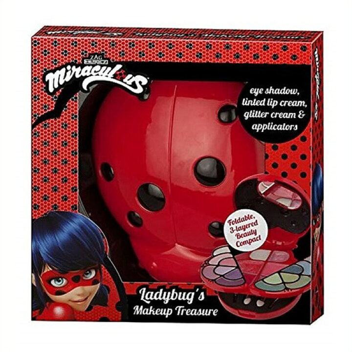 楽天市場 Miraculous Ladybug ミラキュラス レディバグ メイキャップセット てんとう虫 キャラクター メイク お化粧 コスメ ａｊマート
