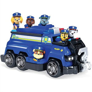 �p�E�p�g���[�� �`�F�C�X �`�[�� �|���X �N���[�U�[ �r�[�N�� �t�B�M���A 6�̕t�� Chase�fs Total Team Rescue Police Cruiser Vehicle with 6 Pups ��������/�v���[���g