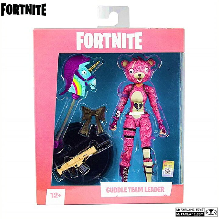 楽天市場 Fortnite フォートナイト ピンクマ カドルチームリーダー プレミアム フィギュア Cuddle Team Leader Premium Action Figure キャラクター ぴんくま ピンク ゲーム ａｊマート
