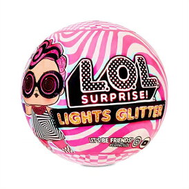 【L.O.L. Surprise! 】LOL サプライズ ライト グリッタードール 8サプライズ Lights Glitter Doll 8 Surprises ブラックライト/lolサプライズ/おもちゃ/人形/プレゼント